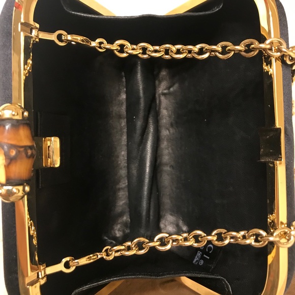 Gucci Bamboo Closure Clutch - Picture 9 of 12
